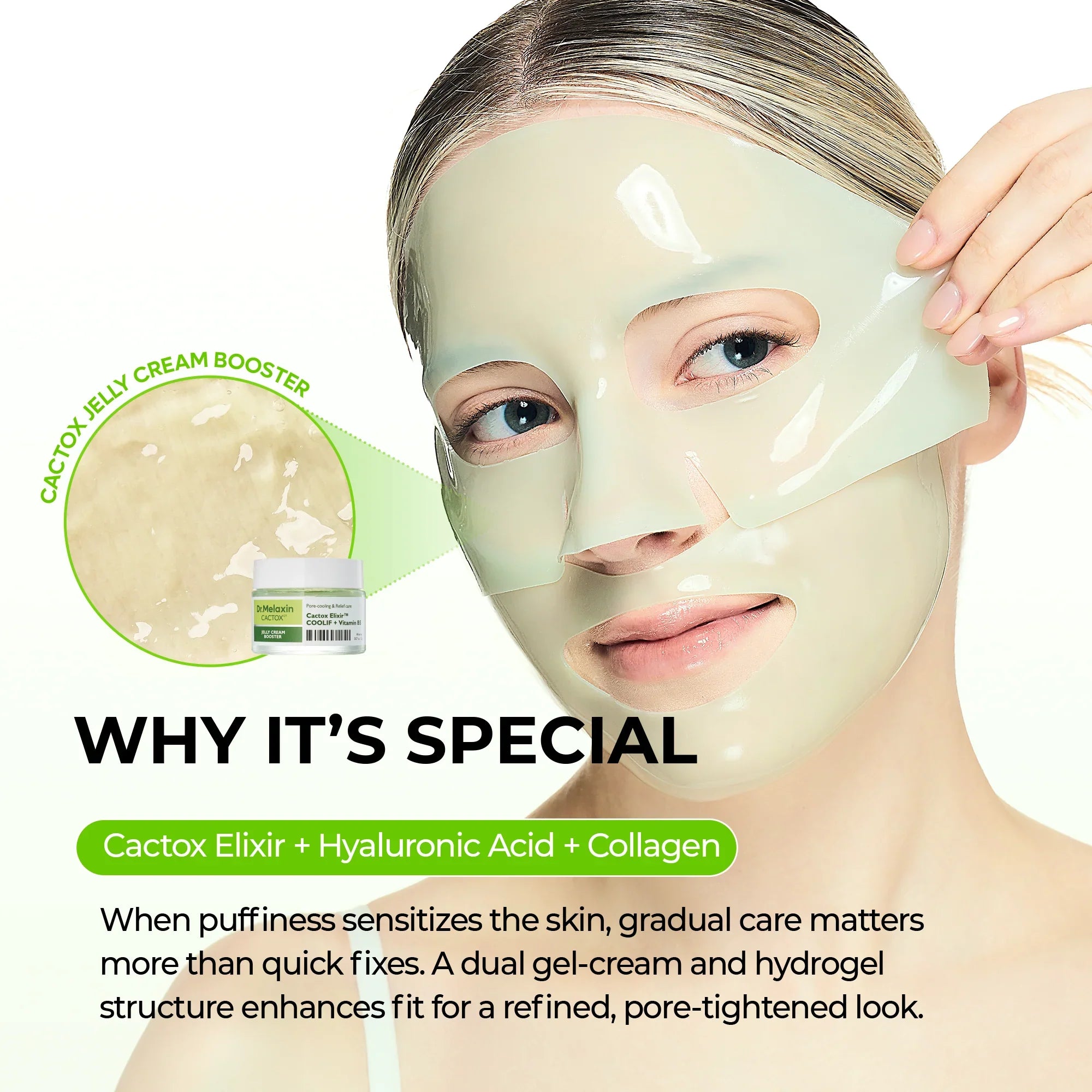 CACTOX DE-PUFFING PORE TOX MASK SET